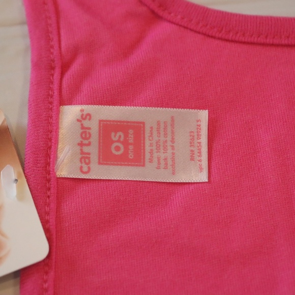 CARTER'S Little Layette OS Teething Bib Little Sis - Picture 5 of 5